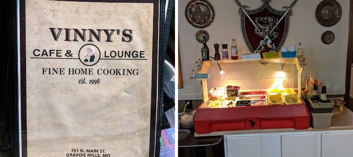 Little Vinny's Cafe & Lounge Menu